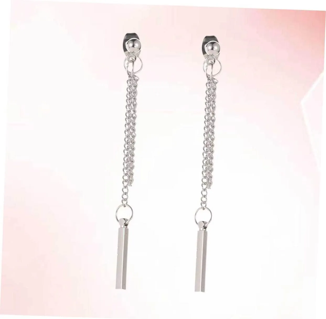 3 Pairs Earrings Backs for Studs Trendy Earrings Dangle Threader Earrings Womens Earrings Fringe