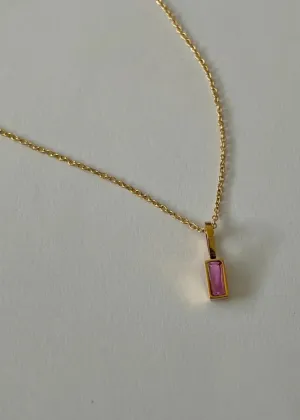 Birthstone Necklace | October