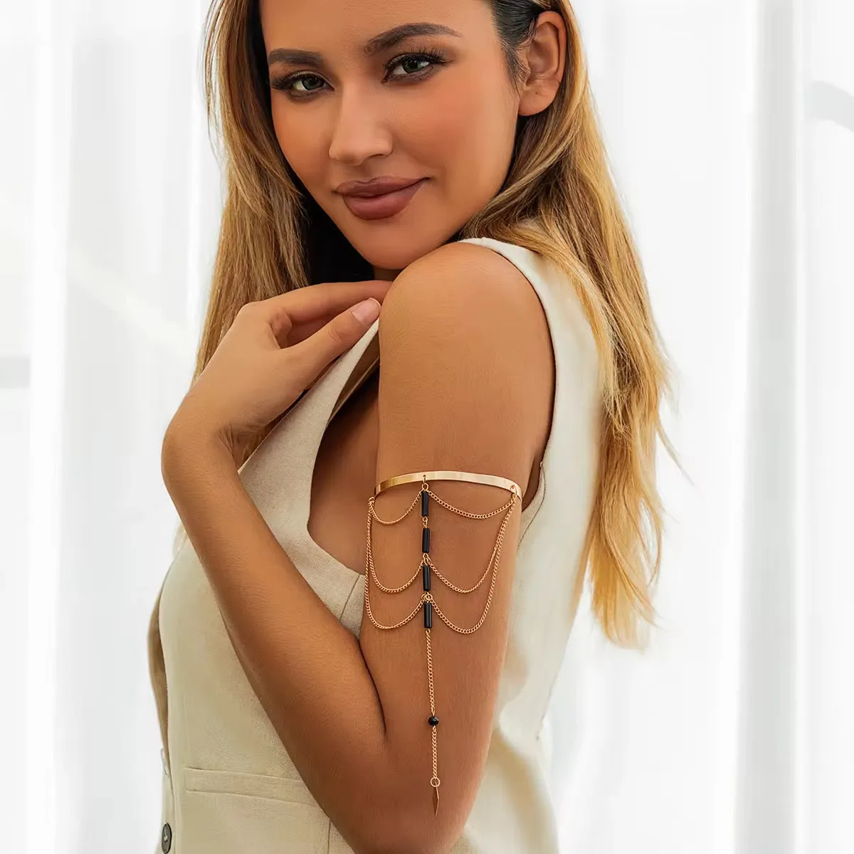 Boho Indian Dance Arm Cuff