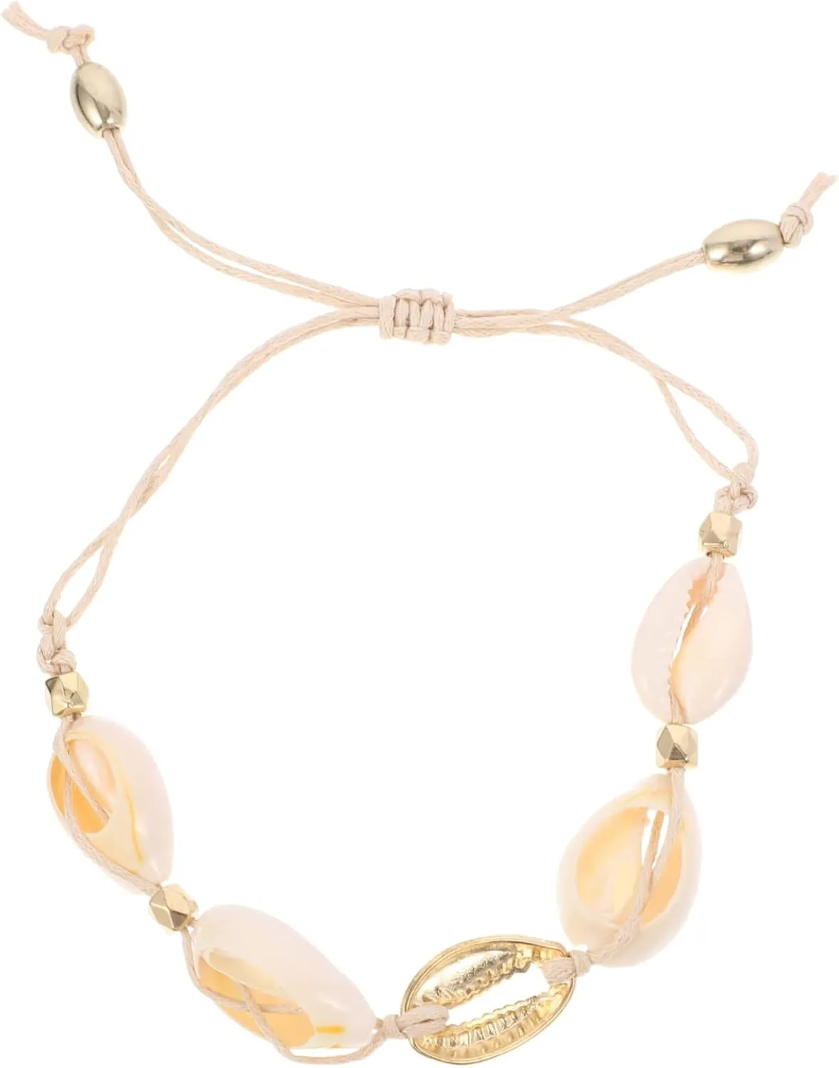 Elegant Plating Small Size Shell Braided Bracelet Handmade Hawaii Bracelet for Style