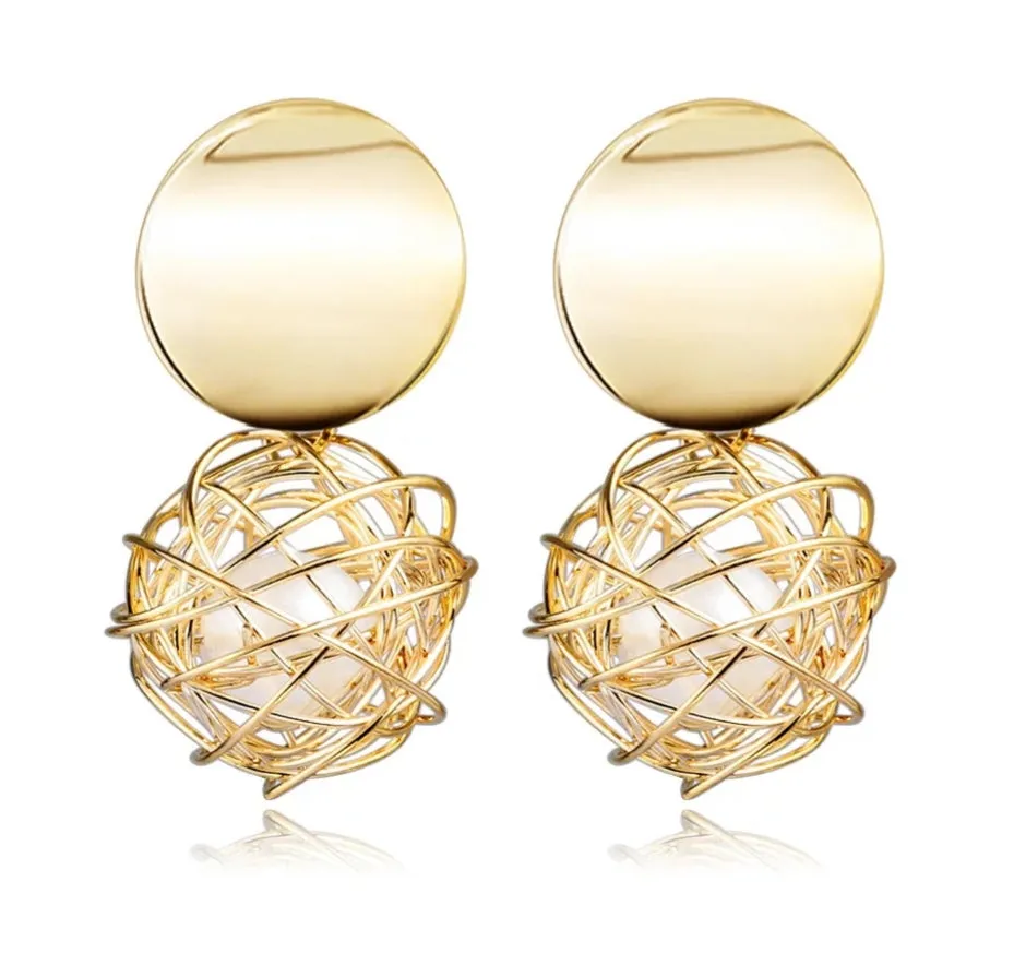 Galaxy Round Earrings | CATICA Couture