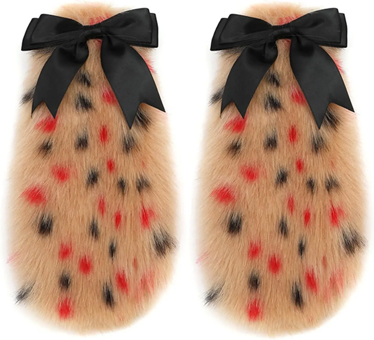 Hairpin Lovely Female Cartoon Animal Ear Shape Plush Headdress Cosplay Barrette For Cat Ear Hair Clip For Women