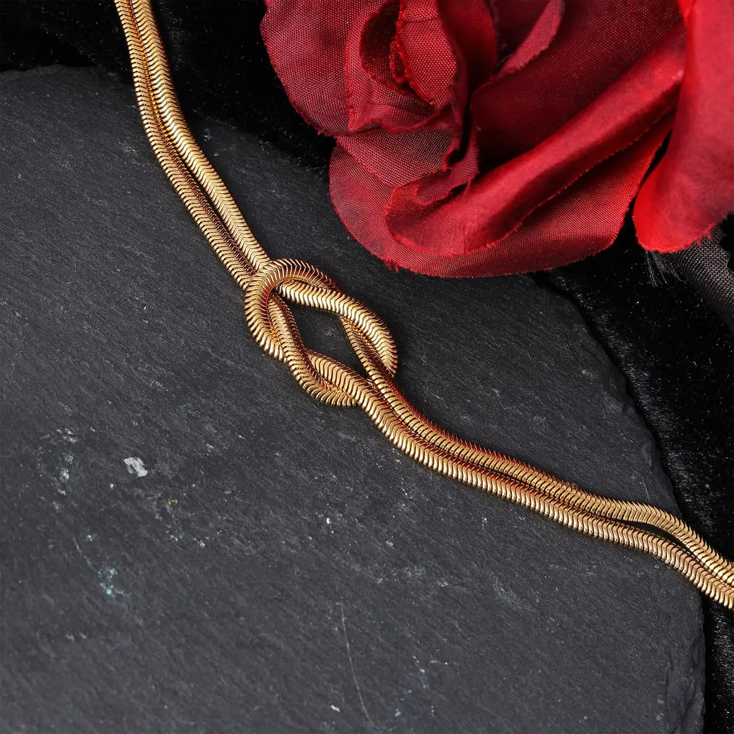 Love Knot Snake Chain Infinity Bracelets Friendship Bracelets Valentine Christmas Gifts For Her Jewelry