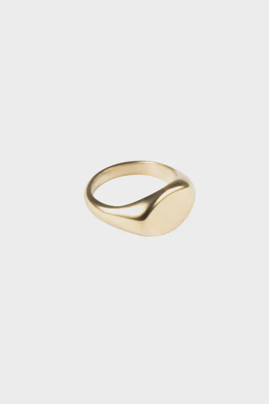 Oval Signet Ring