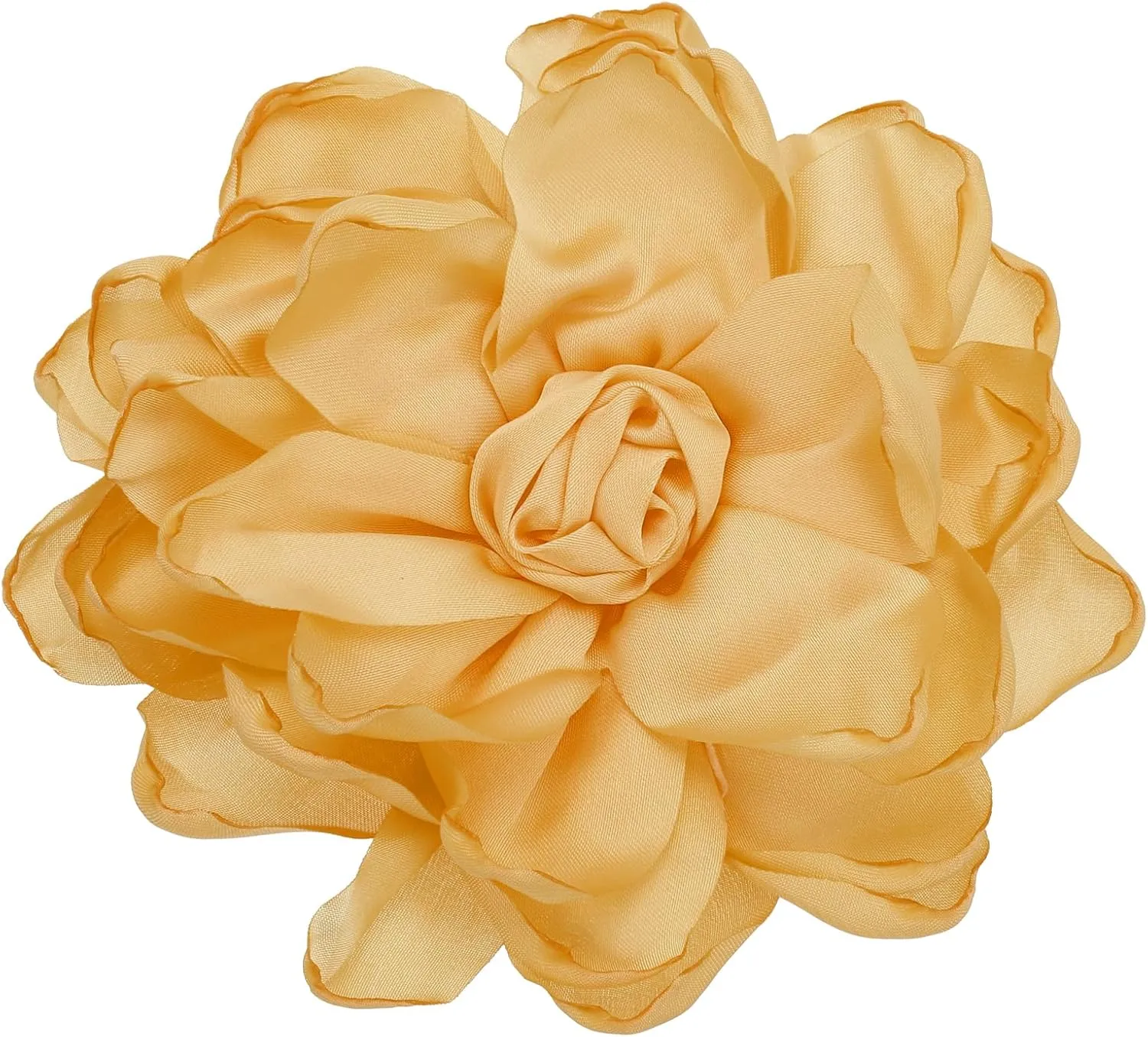 PATIKIL Rose Flower Hair Clips, Fabric Brooch Pins for Women Wedding Party Dance Dress Clothes Accessories Valentine's Day Gifts