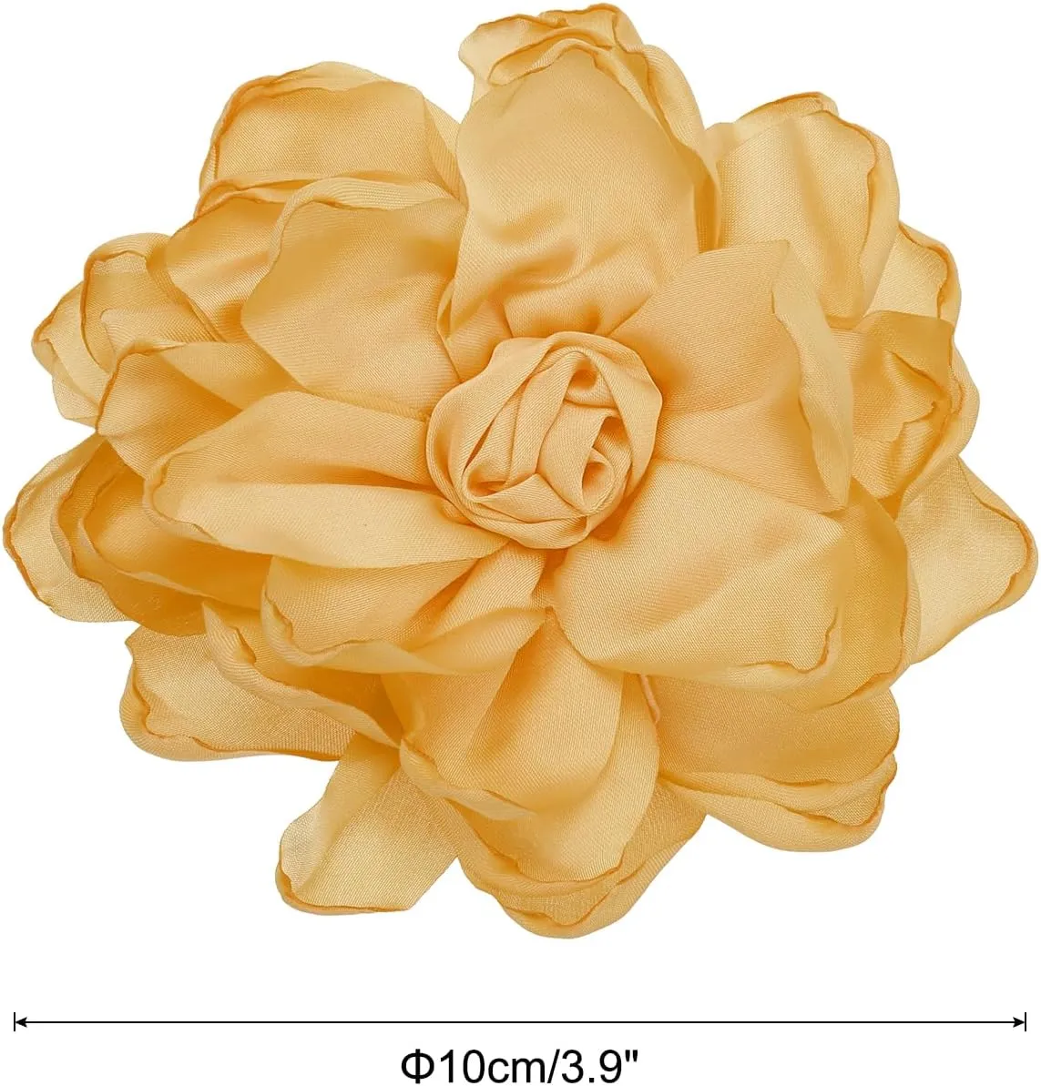 PATIKIL Rose Flower Hair Clips, Fabric Brooch Pins for Women Wedding Party Dance Dress Clothes Accessories Valentine's Day Gifts