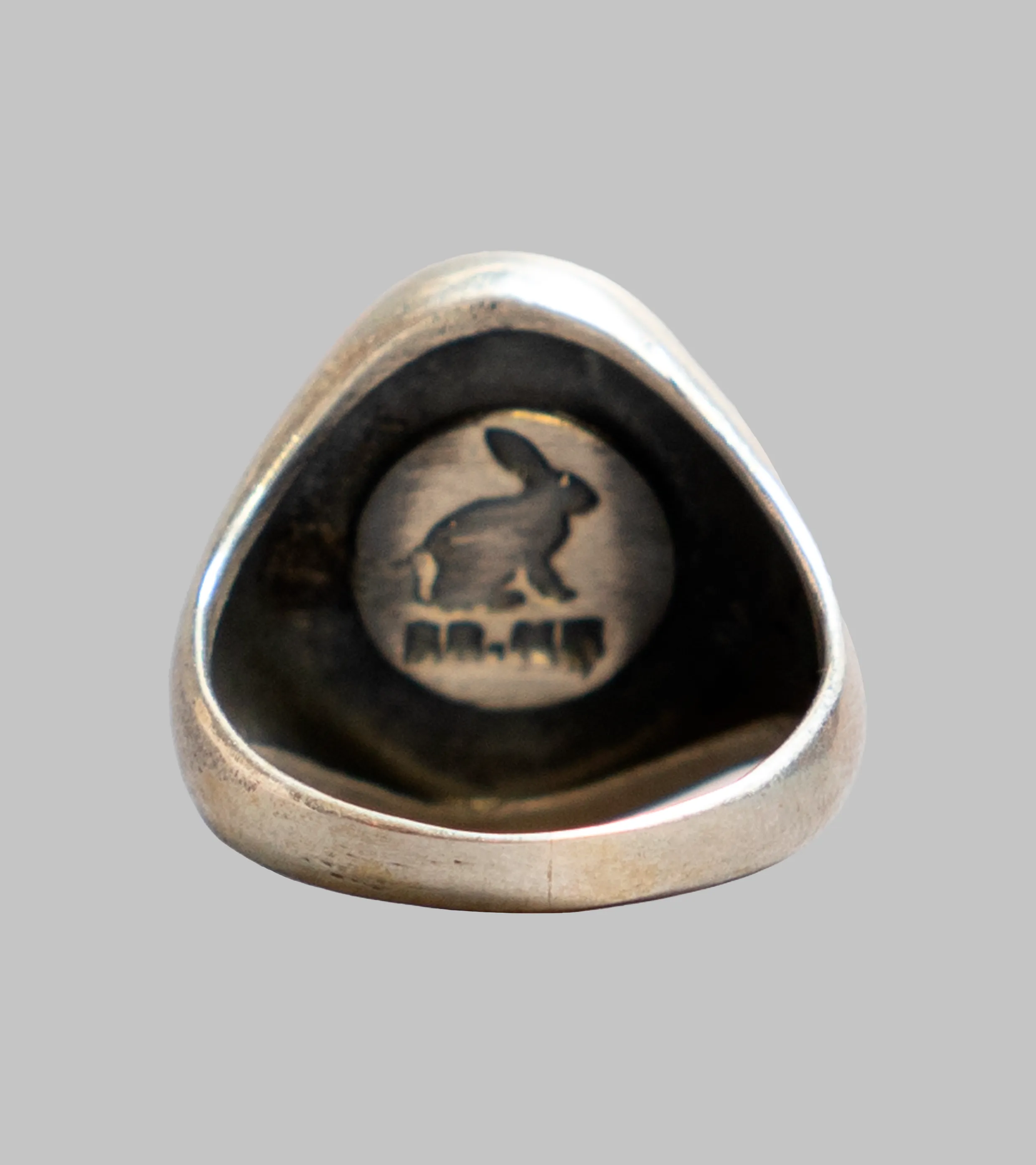 Red Rabbit Large Signet Stone Rings #8 /US9
