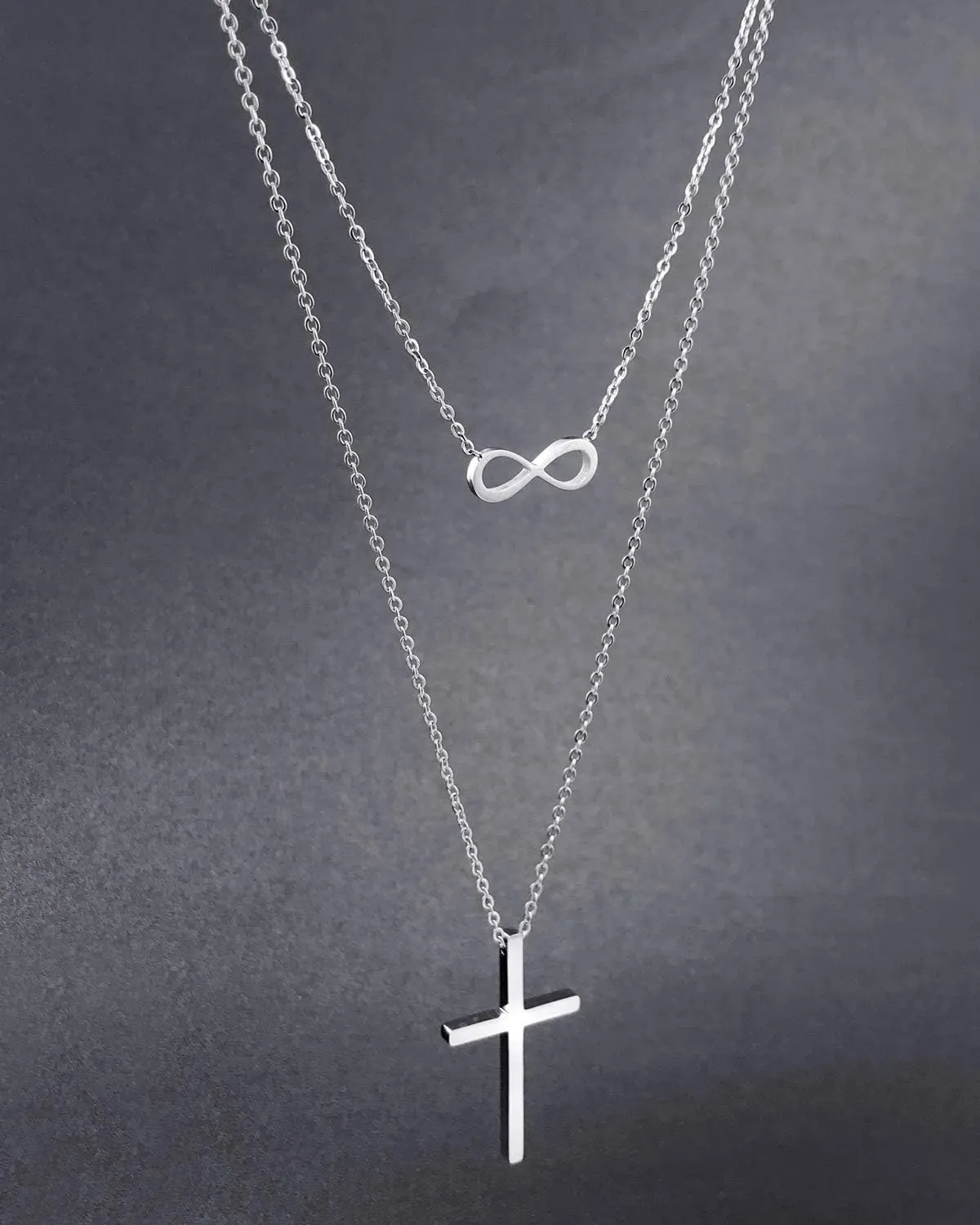 Small Cross Pendant Necklace for Women Simple Cross Necklaces Mothers Day Birthday Gifts for Women