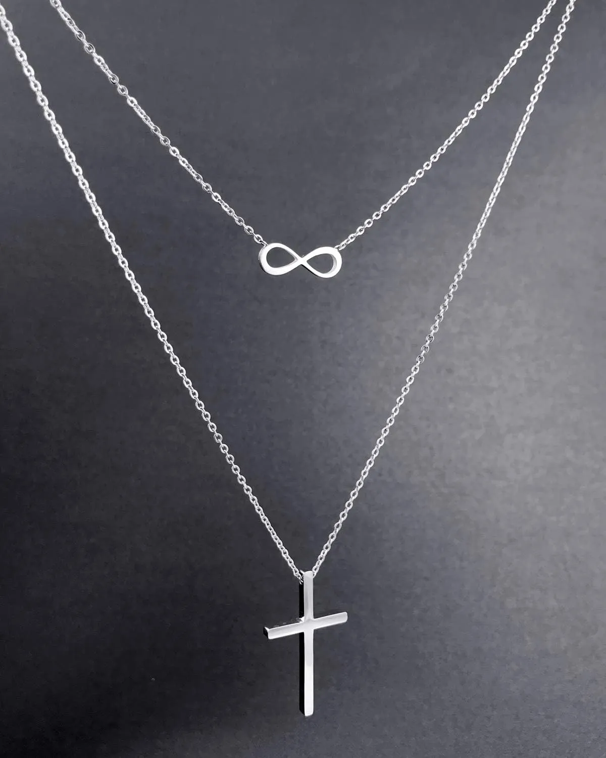 Small Cross Pendant Necklace for Women Simple Cross Necklaces Mothers Day Birthday Gifts for Women