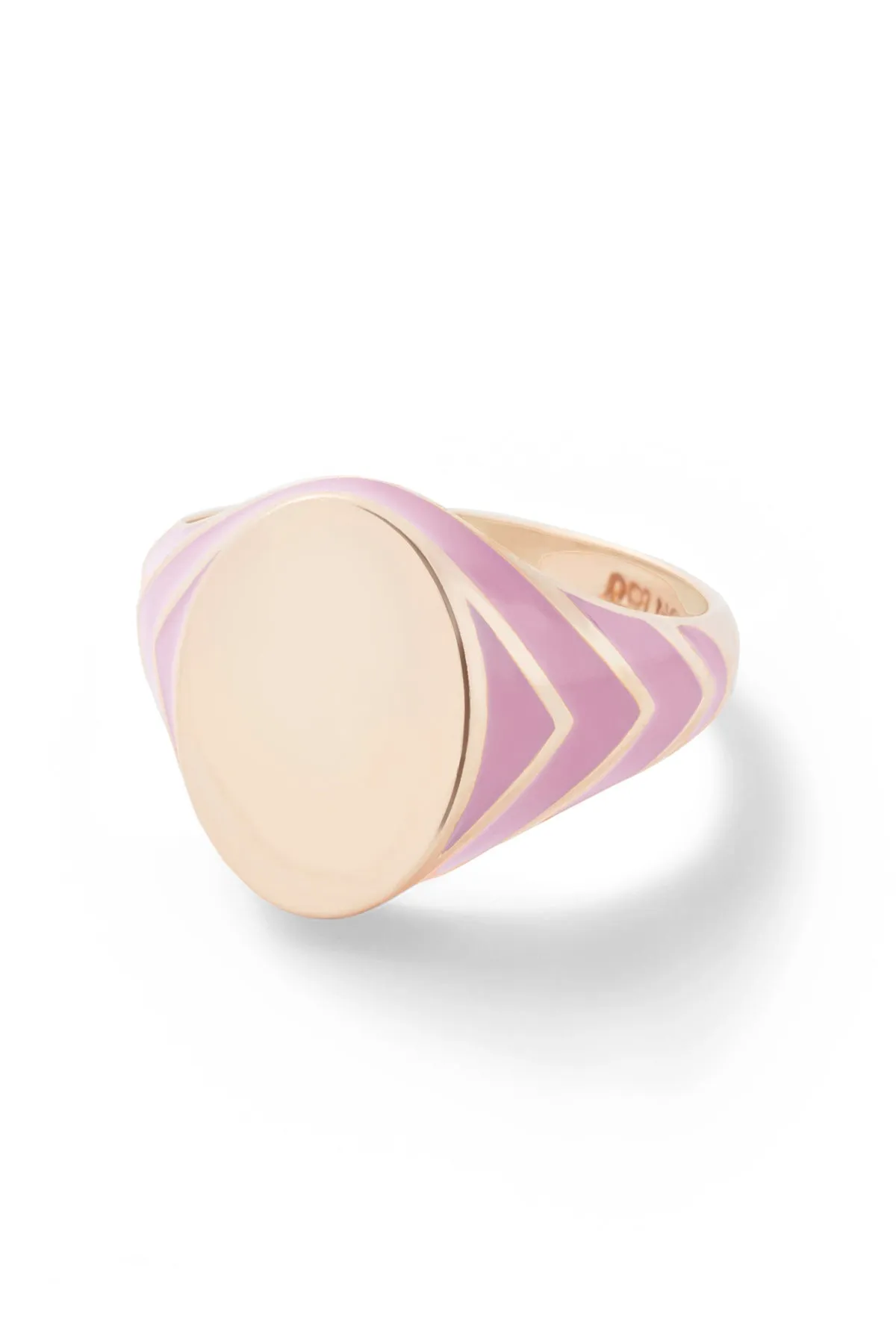 Stripe Signet Ring