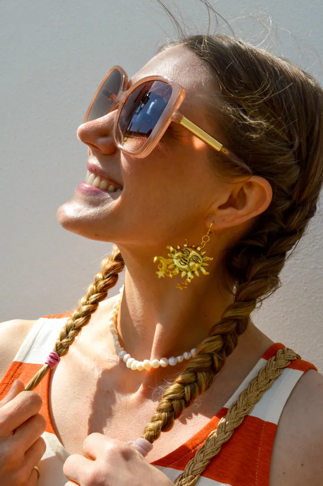 SUN Celestial Dangle Earrings