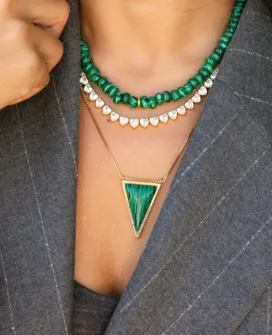 Talis Chains Tokyo Malachite Choker Necklace
